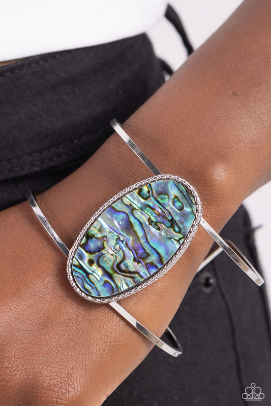 Enigmatic Energy - Blue Paparazzi Bracelet $5 Jewelry with Janet Morgan Bracelets